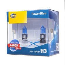 Load image into Gallery viewer, Hella Performance PowerBleu Halogen Bulb H3 100W 12V