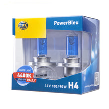 Load image into Gallery viewer, Hella Performance PowerBleu Halogen Bulb H4 100W/90W 12V