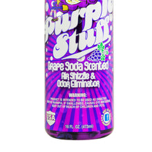 Load image into Gallery viewer, Chemical Guys Air Freshener And Odor Eliminator Purple Stuff Grape Soda Scent 16 oz.
