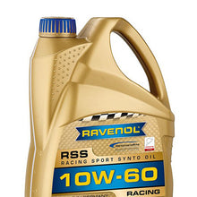 Load image into Gallery viewer, Ravenol Fully Synthetic USVO Racing RSS 10W60 4 Liters
