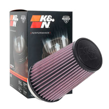 Load image into Gallery viewer, K&N Universal Clamp-On Air Filter RU-1045 2.438"" Inlet, 4" Height