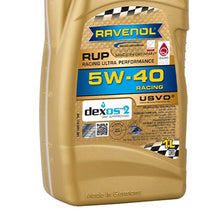 Load image into Gallery viewer, Ravenol Fully Synthetic USVO Racing RUP 5W40 1 Liter