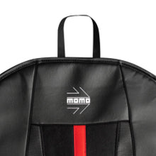 Load image into Gallery viewer, MOMO Seat Cushion Carbon Stripe Black/Red