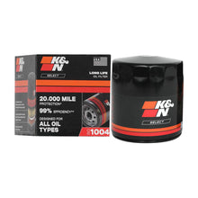Load image into Gallery viewer, K&N Engine Oil Filter SO-1004 for Hyundai, Kia, Subaru, Mitsubishi, Honda