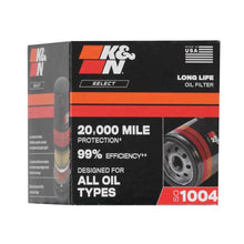 Load image into Gallery viewer, K&N Engine Oil Filter SO-1004 for Hyundai, Kia, Subaru, Mitsubishi, Honda