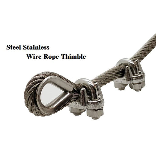 Al Fresco Marine Grade Stainless Steel Cable Thimble
