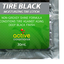 Load image into Gallery viewer, Microtex Tire Black with Conditioner 30ml