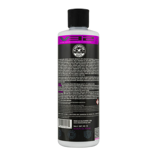 Chemical Guys V32 Optical Grade Extreme Compound 16oz.