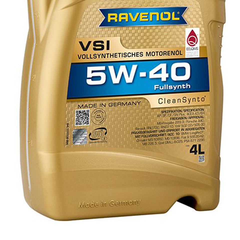 Ravenol Fully Synthetic Clean Synto USVO VSI 5W40 4 Liters