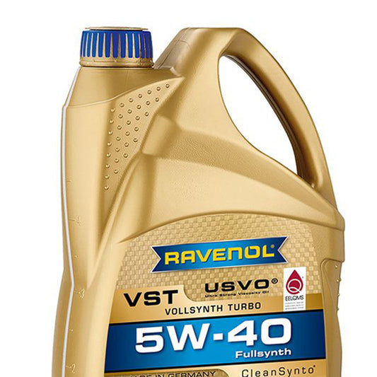 Ravenol Fully Synthetic Clean Synto USVO VST 5W40 5 Liters