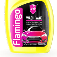 Load image into Gallery viewer, Flamingo Car Care Shampoo Wash Wax 500ml