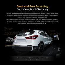 Load image into Gallery viewer, DDPAI Dashcam Z40 + Rear Cam 1944P 3K UHD Resolution