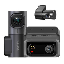 Load image into Gallery viewer, DDPAI Dashcam Z60 3-Channel 2160P 4K QHD Resolution