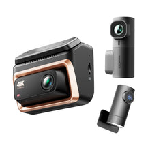 Load image into Gallery viewer, DDPAI Dashcam Z60 Pro 3-Channel 4K UHD Resolution