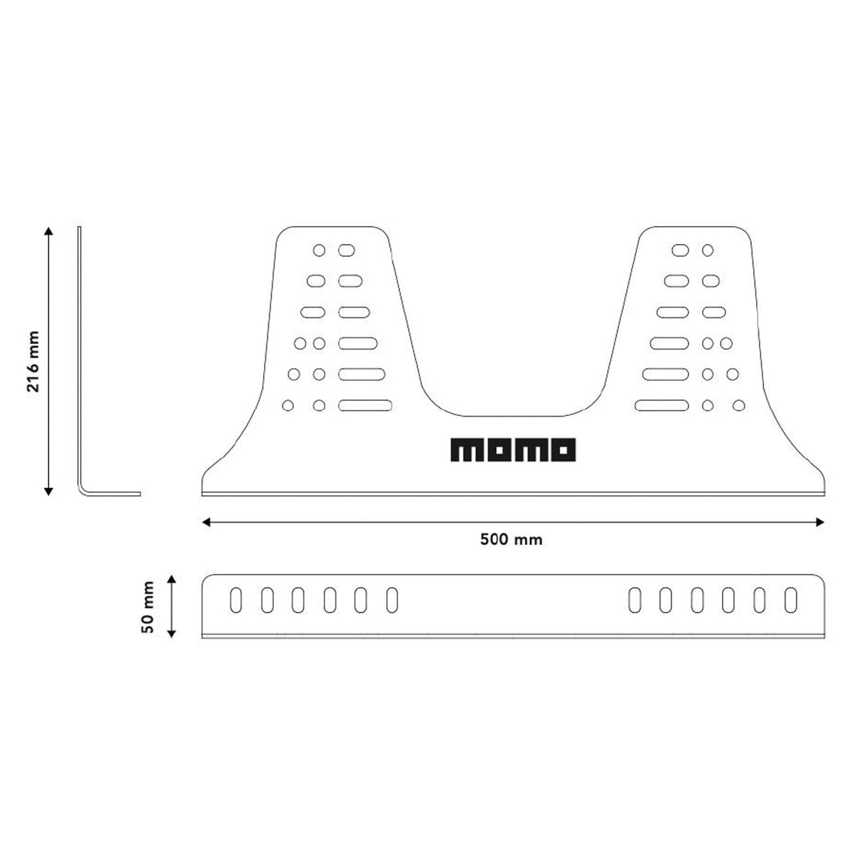 Momo Racing Seat Brackets