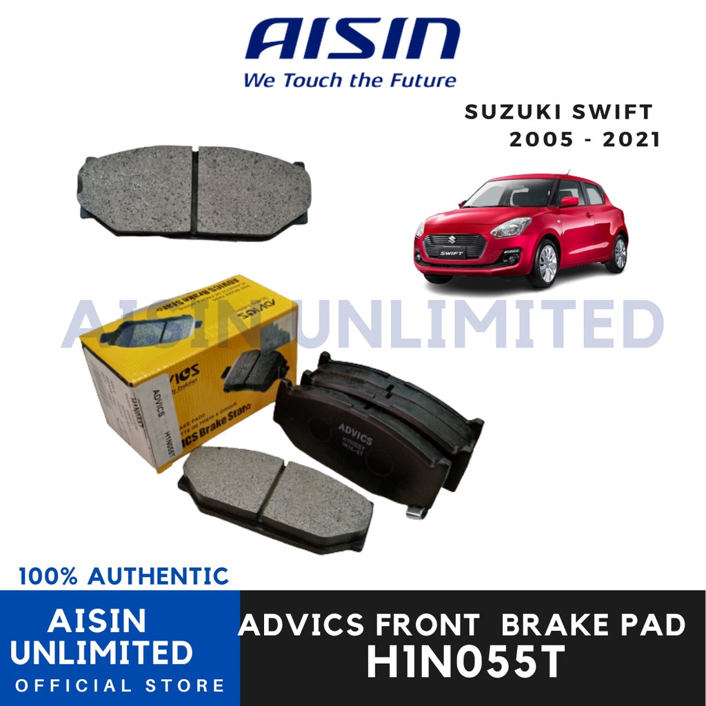 Advics Front Brake Pad T-Series for Suzuki Swift 2005 - 2012