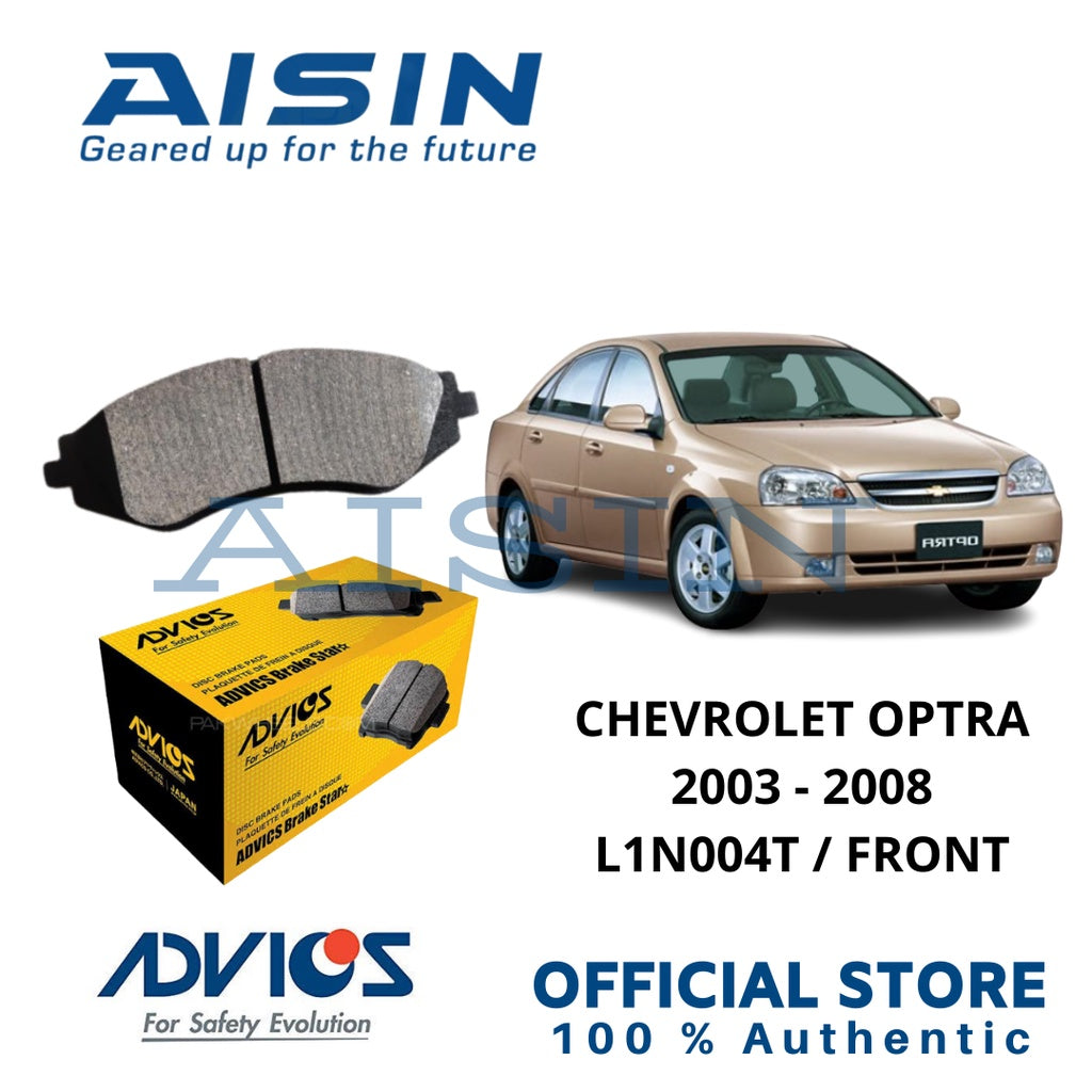 Advics Front Brake Pad T-Series for Chevrolet Optra 2003 - 2008