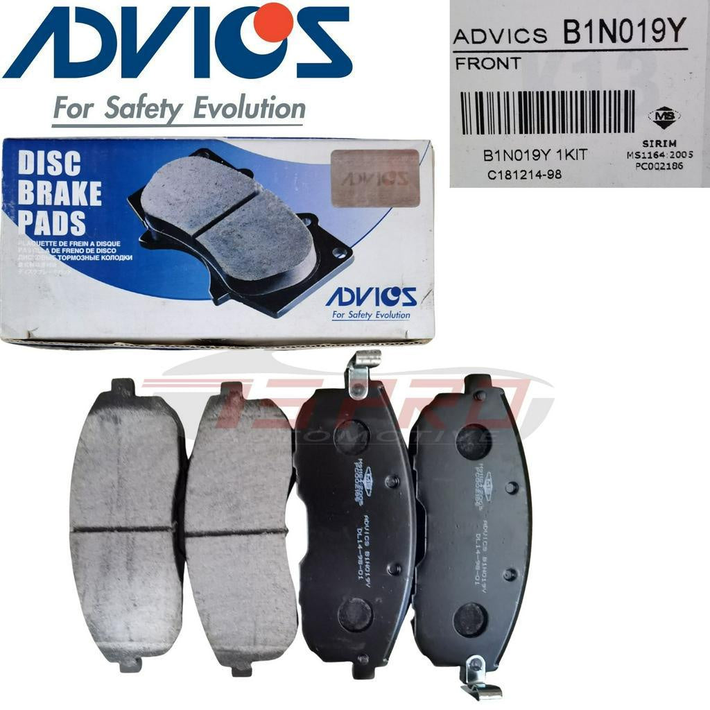 Advics Front Brake Pad T-Series for Nissan Cefiro 1997 - 2006