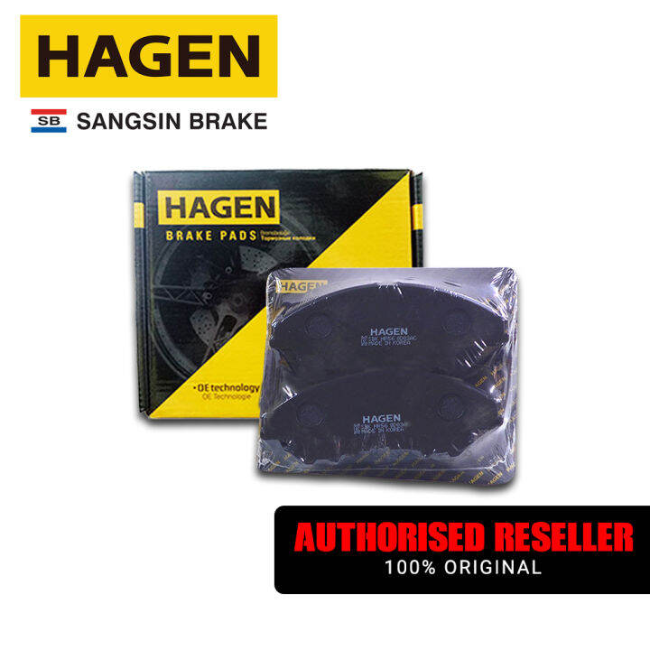 Hagen Front Brake Pad GP4360 for MItsubishi Xpander '18-up