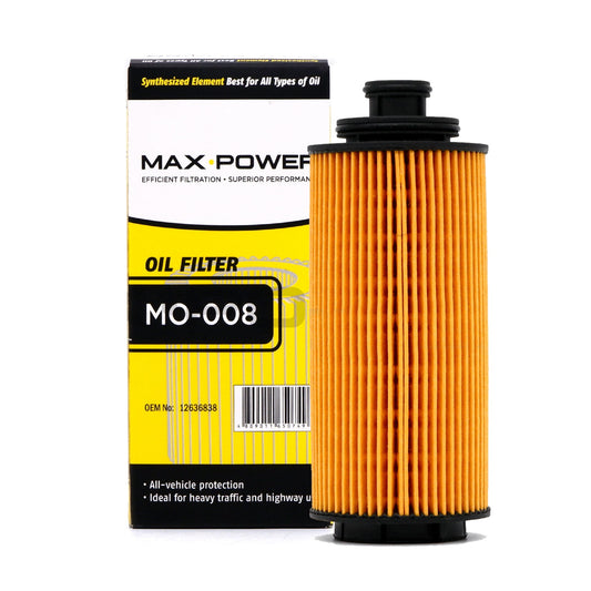 Max Power Oil Filter MO-008 for Chevrolet Trailblazer, Colorado 2012-2019