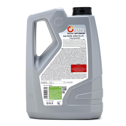 Oscar Fully Synthetic Jade Optimum 5W30 4 Liters