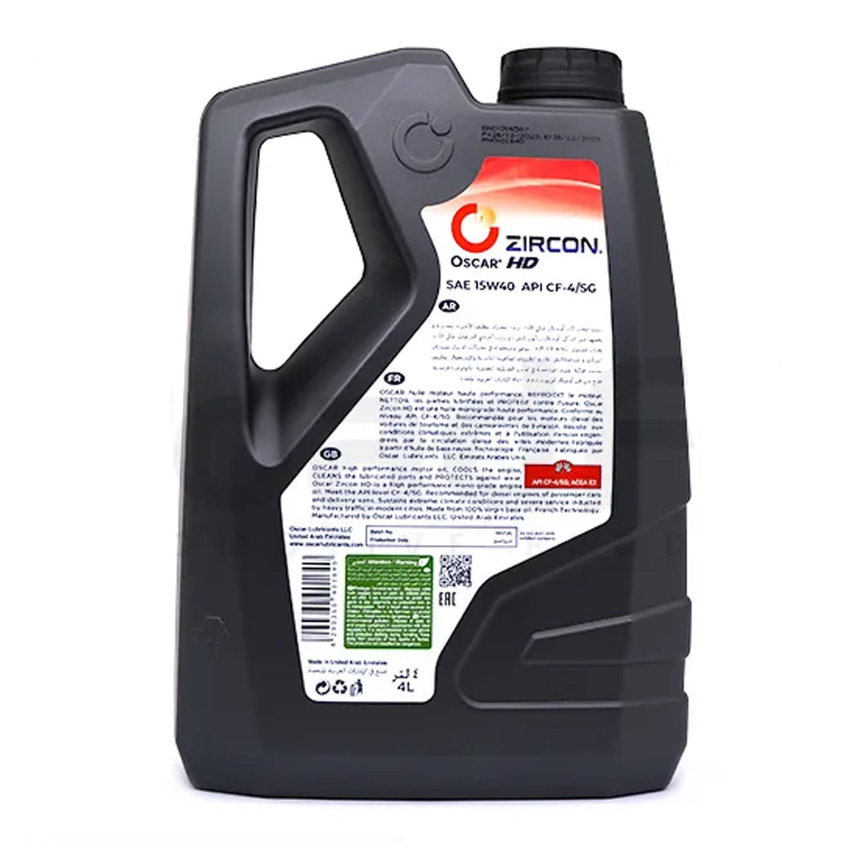 Oscar Mineral Zircon HD 15W40 4 Liters