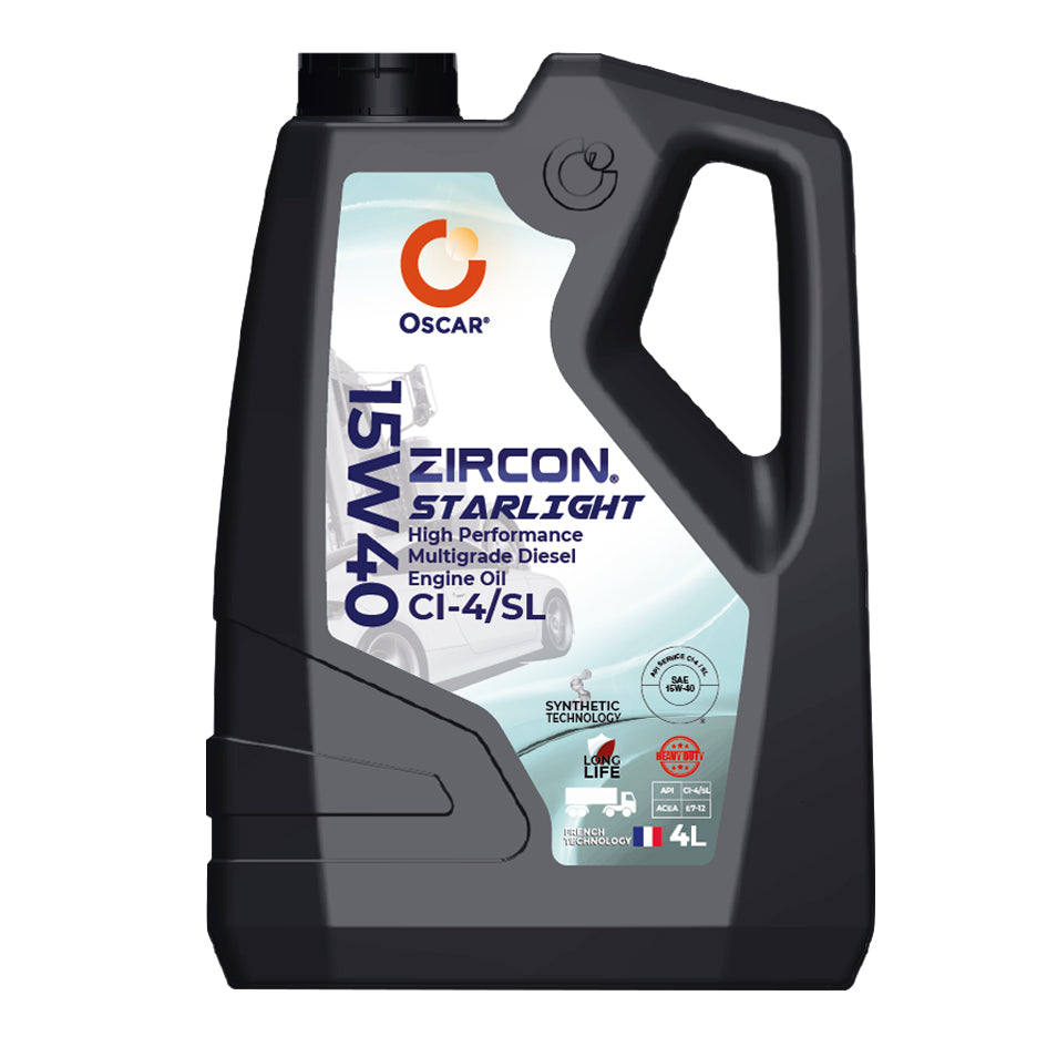 Oscar Fully Synthetic Zircon Starlight 15W40 4 Liters