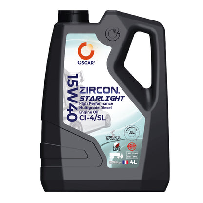 Oscar Fully Synthetic Zircon Starlight 15W40 4 Liters