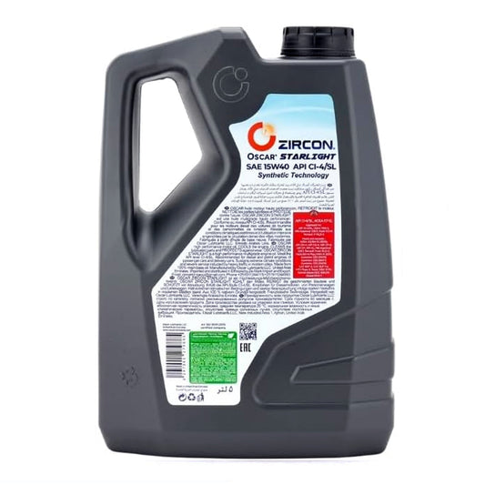 Oscar Fully Synthetic Zircon Starlight 15W40 4 Liters