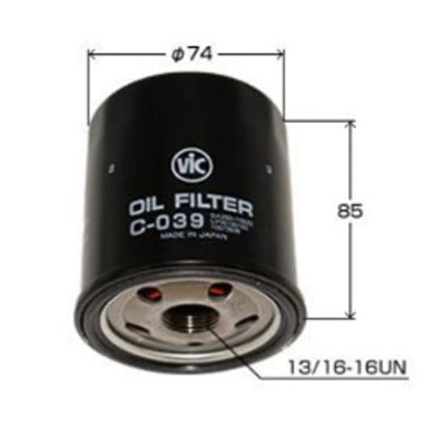 VIC Oil Filter C-039 for MG ZS 1.5, MG 5