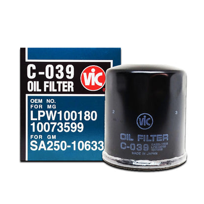 VIC Oil Filter C-039 for MG ZS 1.5, MG 5