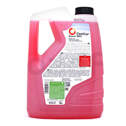 Oscar Coolant Long Life Antifreeze CoolCar G12 4 Liters