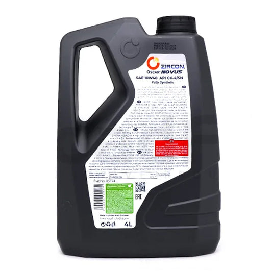 Oscar Fully Synthetic Zircon Novus 10W40 4 Liters