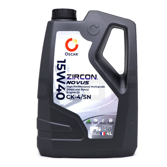 Oscar Fully Synthetic Zircon Novus 15W40 4 Liters