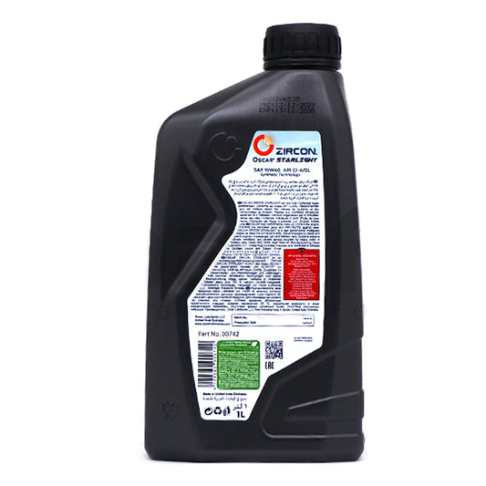 Oscar Fully Synthetic Zircon Starlight 15W40 1 Liter