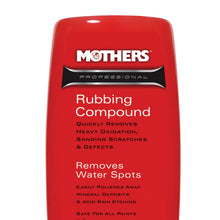 Load image into Gallery viewer, Mothers Professional Rubbing Compound 12oz.
