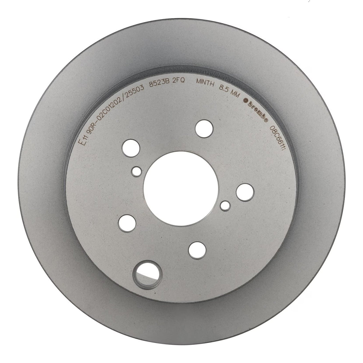 Brembo Rear Rotor Disc 08.C661.11 for Subaru Forester, Impreza, XV