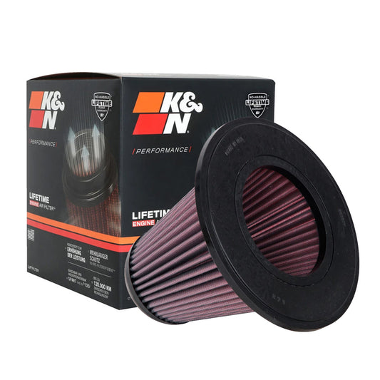 K&N Engine Air Filter Washable E-0945 for Ford E350 1997-2017, E450 1997-2017