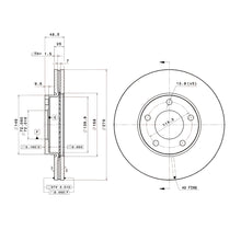 Load image into Gallery viewer, Brembo Front Rotor Disc 09.9464.21 for Mazda 3 2004-2013
