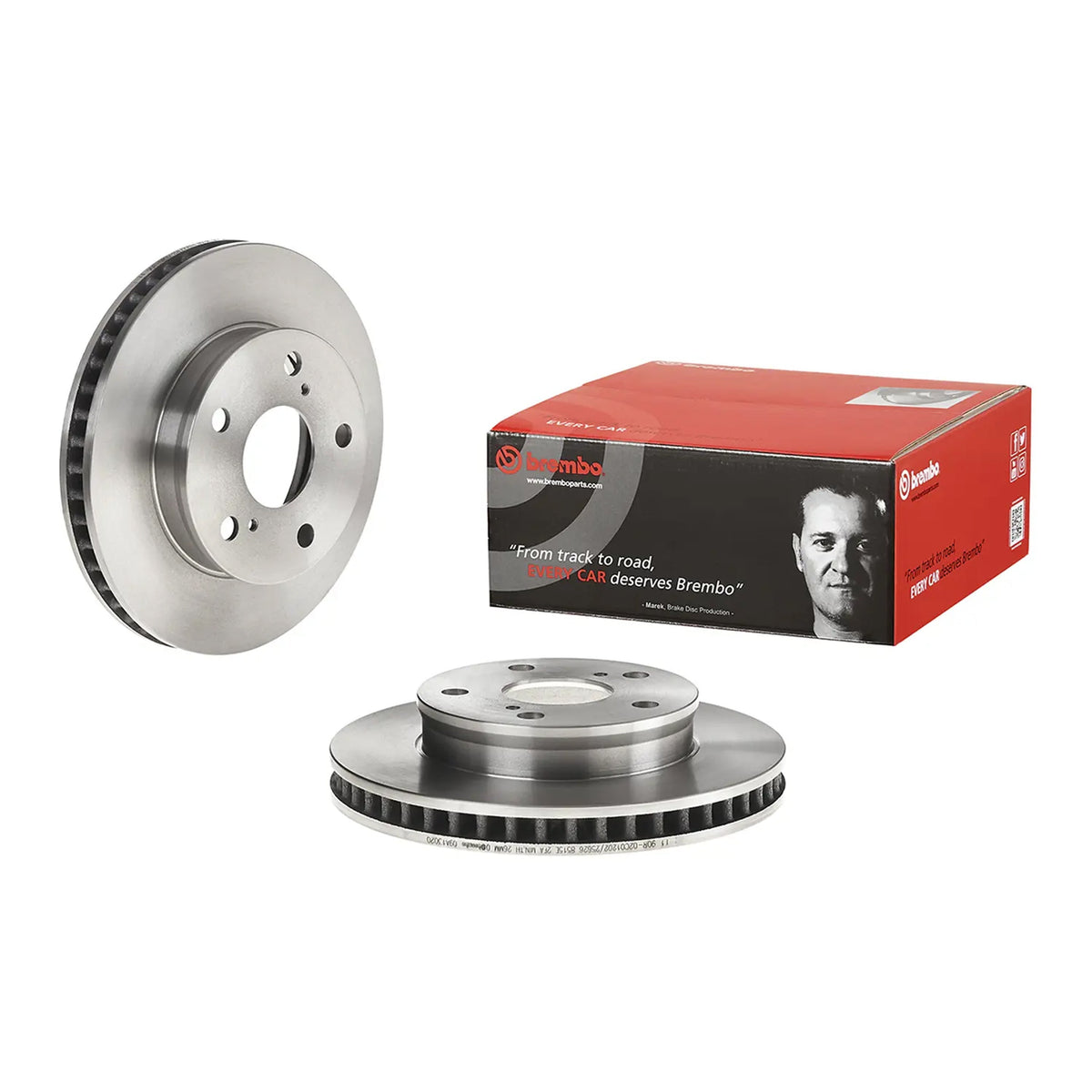 Brembo Front Rotor Disc 09.A130.20 for Toyota Innova 2005-2015