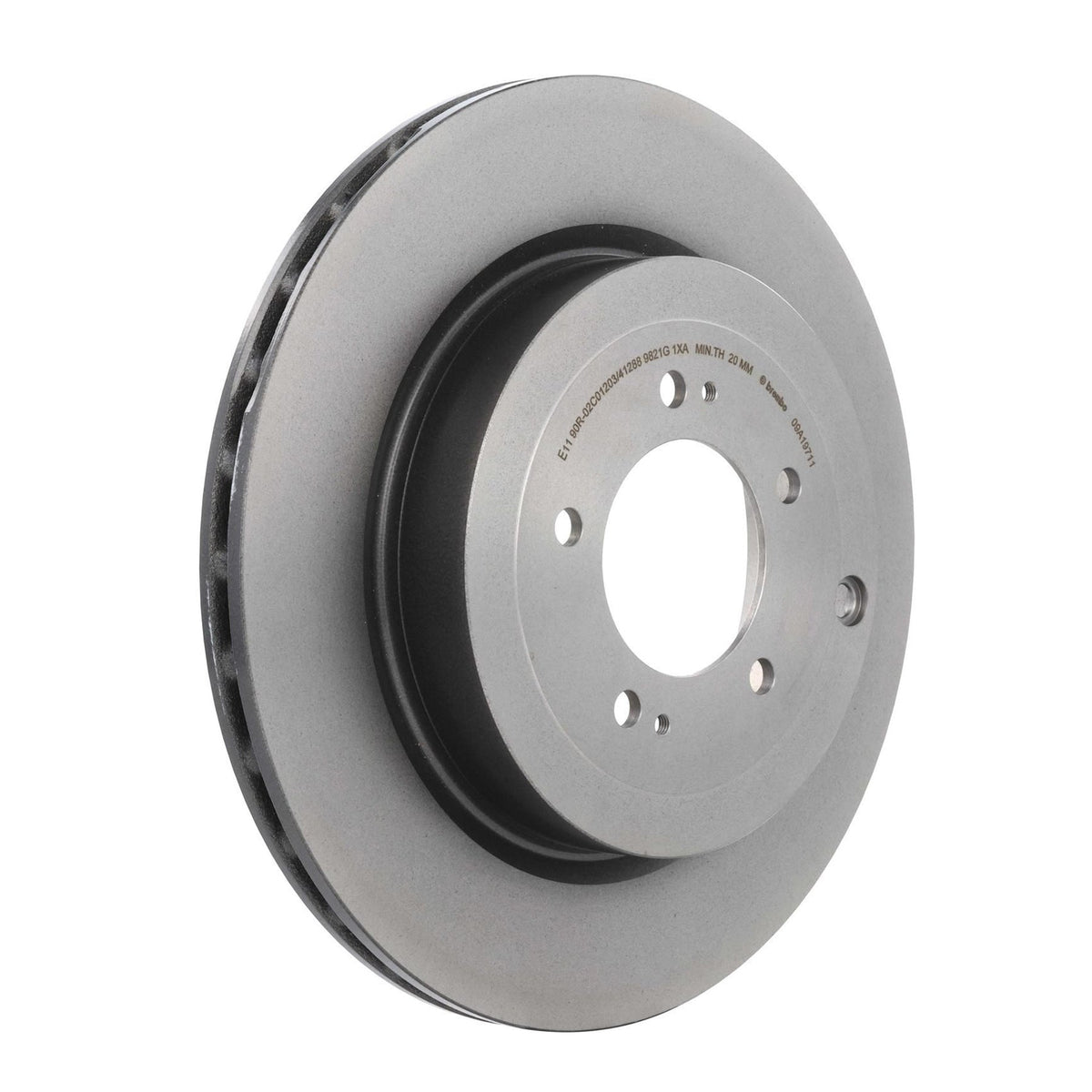 Brembo Rear Rotor Disc 09.A197.11 for Mitsubishi Lancer Evolution X 2007 - 2016