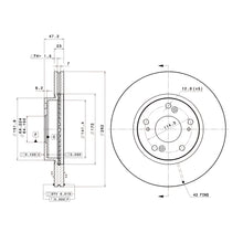 Load image into Gallery viewer, Brembo Front Rotor Disc 09.A455.11 for Honda Civic FD 2006-2011, FB 2012-2016, Civic FC 2016-2022
