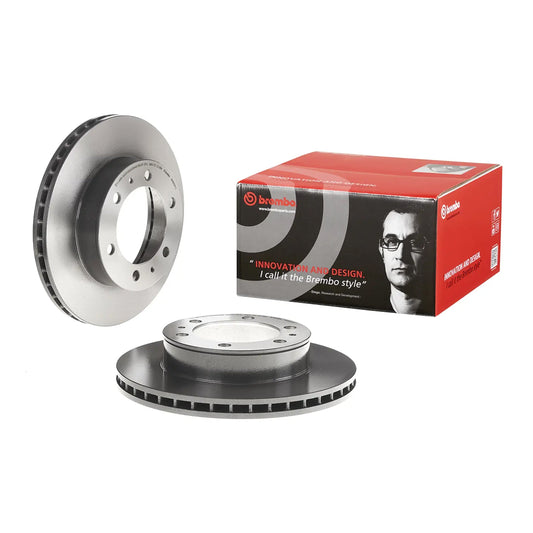 Brembo Front Rotor Disc 09.A634.11 for Toyota Fortuner 2005-2015, Hilux 2015-Up