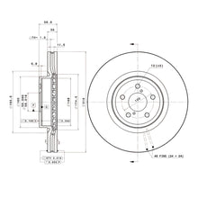 Load image into Gallery viewer, Brembo Front Rotor Disc 09.A870.11 for Subaru Forester XT SJ 2014-2018
