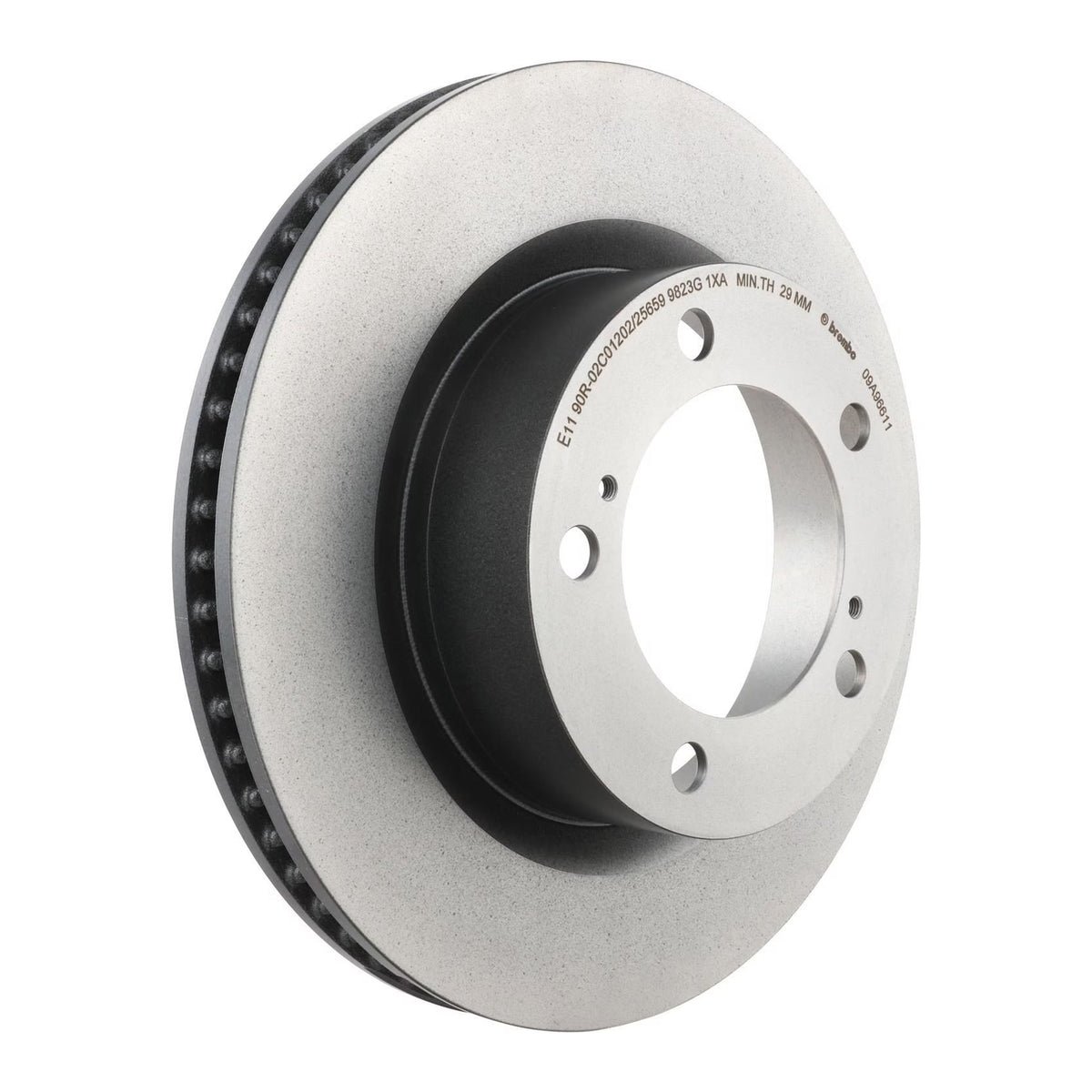 Brembo Front Rotor Disc 09.A966.11 for Toyota Land Cruiser 200 2008-2021