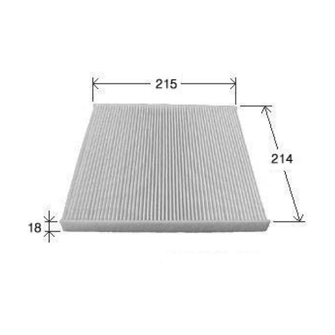 VIC XPower Carbon Cabin Filter AC-102EX for Toyota Alphard, Camry, FJ Cruiser, Hilux, Prado, Previa, Maxda MPV, RX8, Subaru Legacy, Outback