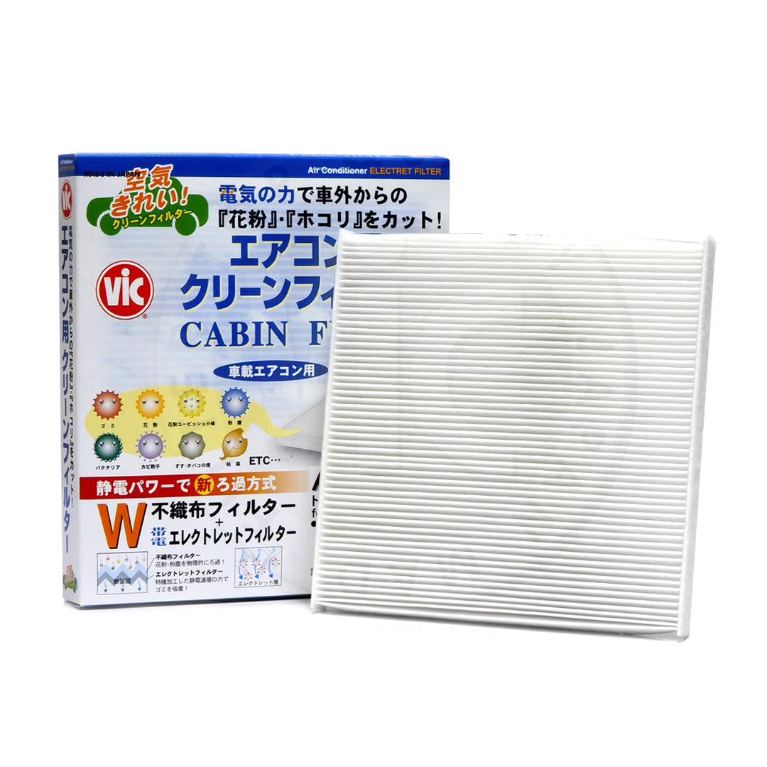 VIC Cabin Filter AC-102E for Toyota Alphard, Camry, FJ Cruiser, Hilux, Prado, Previa, Mazda MPV, RX8, Subaru Legacy, Outback