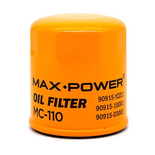Max Power Oil Filter MC-110 for Toyota Wigo, Vios, Avanza, Altis, Rush, Yaris, Rav4