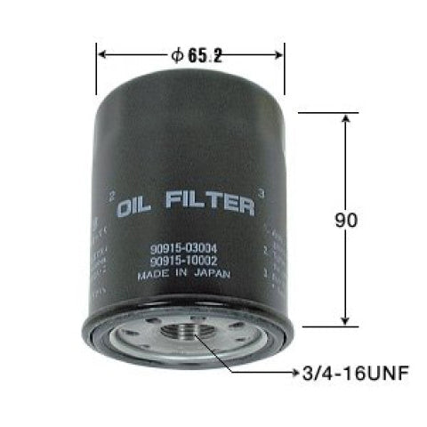 VIC Oil Filter C-113 for Toyota Camry, Previa, RAV 4