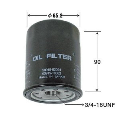 VIC Oil Filter C-113 for Toyota Camry, Previa, RAV 4